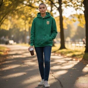 Star Wars Grogu (Baby Yoda) Green Hoodie All-Over Print XL Youth / Small Adult